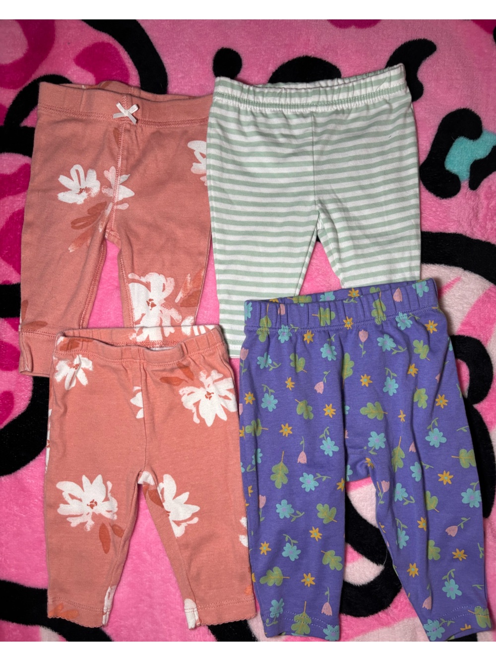 Baby girl pants bundle